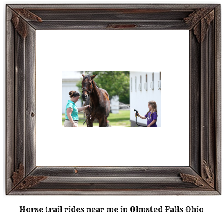 horse trail rides near me in Olmsted Falls, Ohio